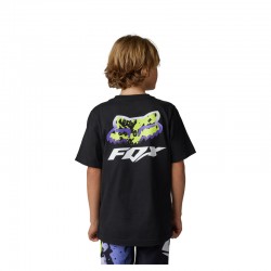 T-SHIRT FOX JUNIOR MORPHIC BLACK  ENDURO CROSS
