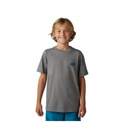T-SHIRT FOX JUNIOR MORPHIC HEATHER GRAPHITE  ENDURO CROSS