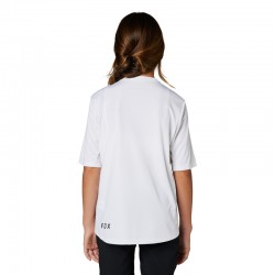 KOSZULKA ROWEROWA FOX JUNIOR RANGER WHITE  ENDURO CROSS