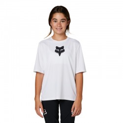 KOSZULKA ROWEROWA FOX JUNIOR RANGER WHITE  ENDURO CROSS