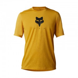 KOSZULKA ROWEROWA FOX RANGER TRU DRI DAFFODIL  ENDURO CROSS
