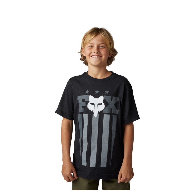 T-SHIRT FOX JUNIOR UNITY BLACK  ENDURO CROSS