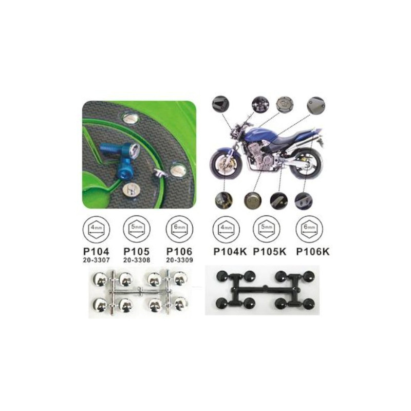 ZAŚLEPKA MASKUJACA KEITI BLACK 5MM 16 PACK