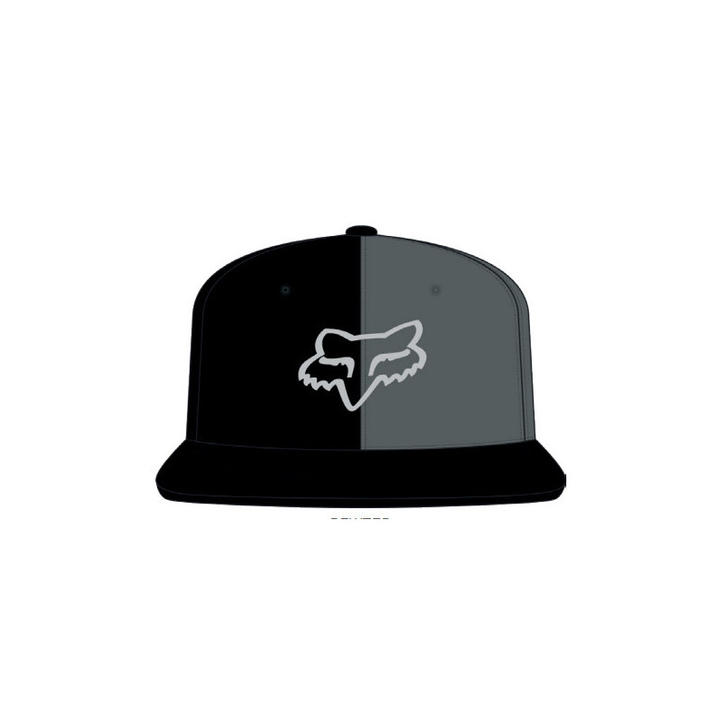 CZAPKA Z DASZKIEM FOX PADDOX SNAPBACK PEWTER  ENDURO CROSS