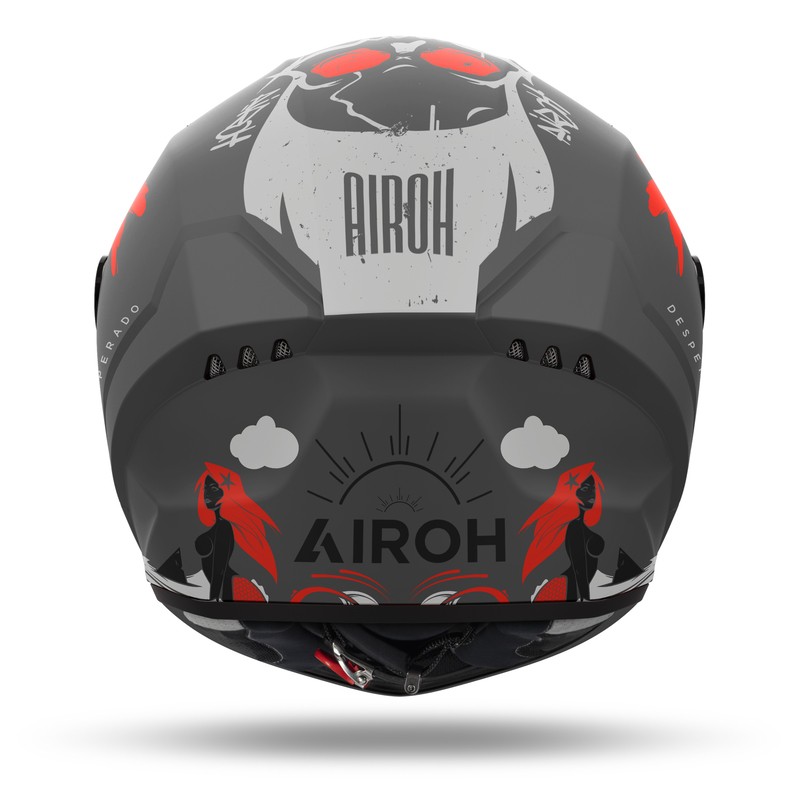 KASK AIROH CONNOR DESPERADO ORANGE MATT 