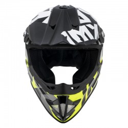 KASK IMX FMX-01 JUNIOR BLACK/WHITE/FLO YELLOW/GREY YS ENDURO CROSS