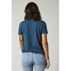 T-SHIRT FOX LADY PALMS DARK INDIGO  ENDURO CROSS