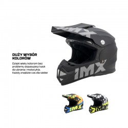KASK IMX FMX-01 JUNIOR MATT BLACK YS ENDURO CROSS