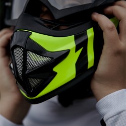 KASK IMX FMX-01 JUNIOR MATT BLACK YS ENDURO CROSS