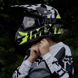 KASK IMX FMX-01 JUNIOR MATT BLACK YS ENDURO CROSS