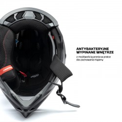KASK IMX FMX-01 JUNIOR MATT BLACK YS ENDURO CROSS