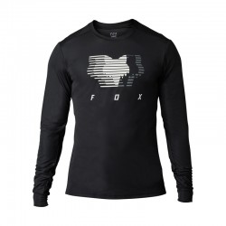 KOSZULKA ROWEROWA Z DŁUGIM RĘKAWEM FOX RANGER DAYTO BLACK  ENDURO CROSS