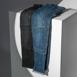 SPODNIE JEANS REBELHORN VANDAL TWILL BLACK 