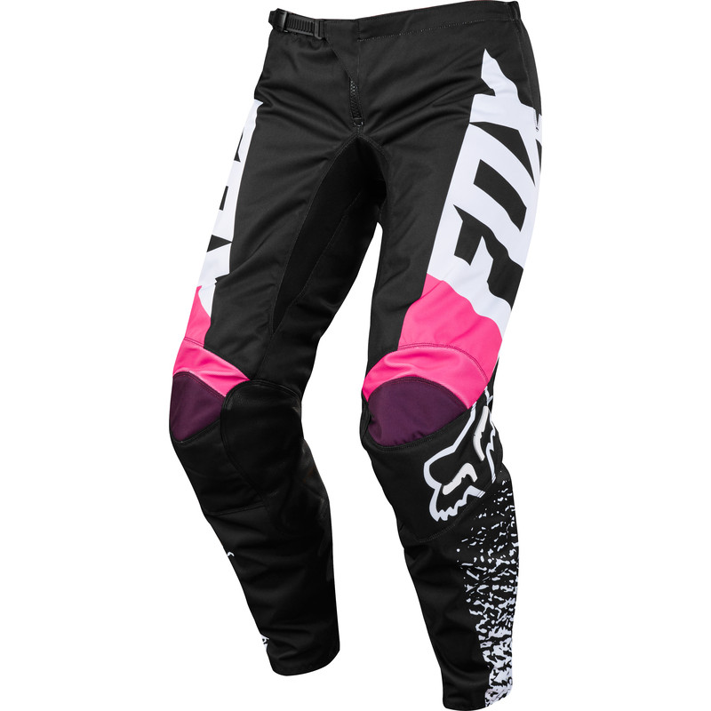 SPODNIE FOX LADY 180 BLACK/PINK  ENDURO CROSS