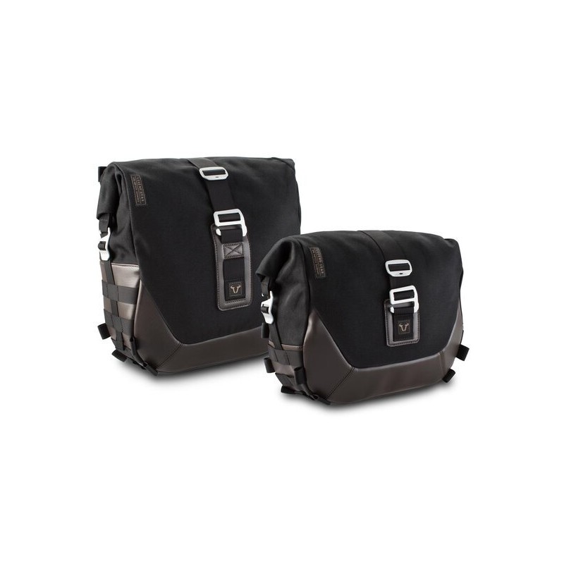 ZESTAW KUFRÓWLEGEND GEAR I STELAŻYY SW-MOTECH KAWASAKI Z900RS SE (21-) BLACK/BROWN 23,3L