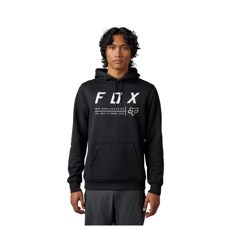 BLUZA Z KAPTUREM FOX NON STOP BLACK  ENDURO CROSS