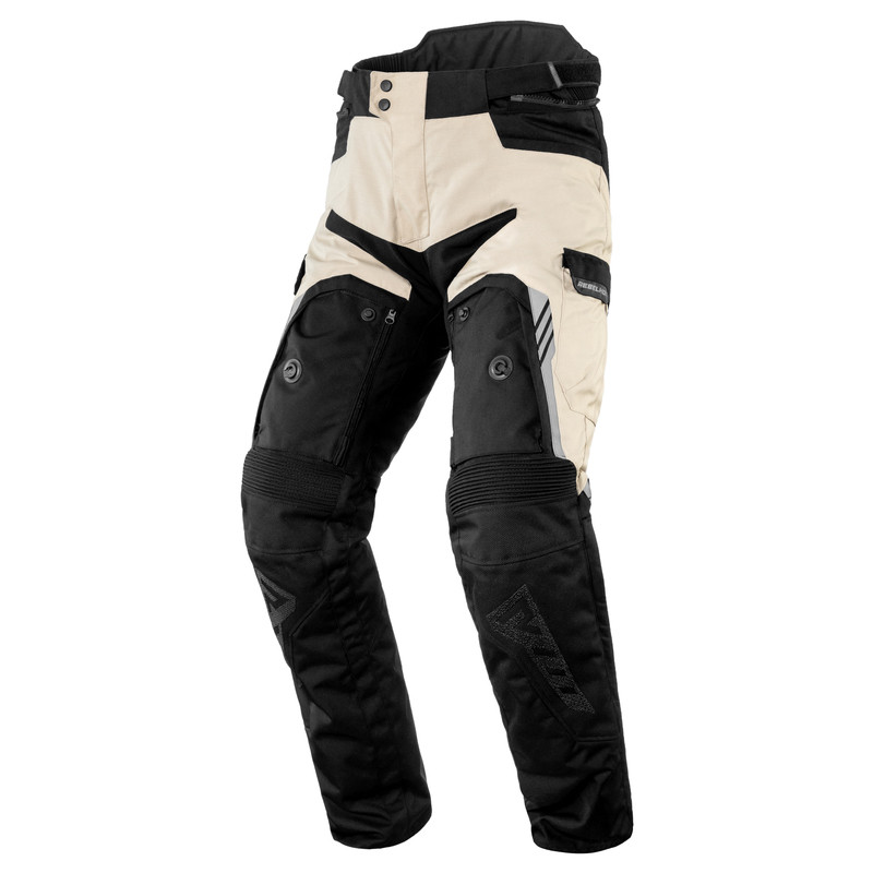 SPODNIE TEKSTYLNE REBELHORN PATROL BLACK/SAND/GREY 
