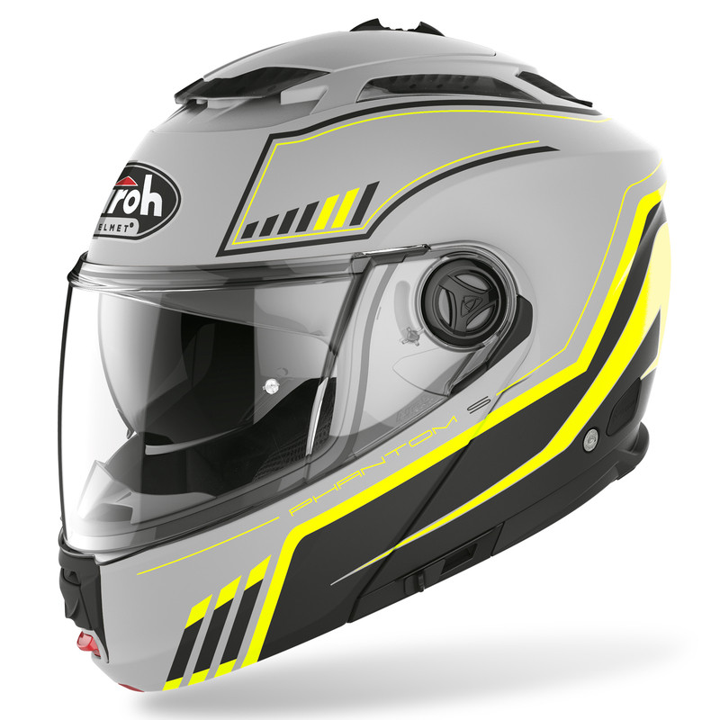 KASK AIROH PHANTOM S BEAT YELLOW MATT 