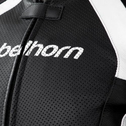 KURTKA SKÓRZANA REBELHORN PISTON II BLACK/WHITE 
