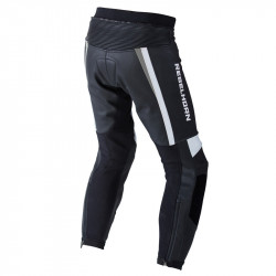 SPODNIE SKÓRZANE REBELHORN PISTON II PRO BLACK/WHITE 