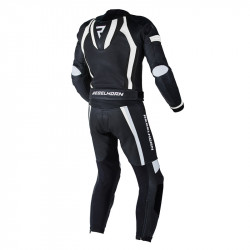 SPODNIE SKÓRZANE REBELHORN PISTON II PRO BLACK/WHITE 