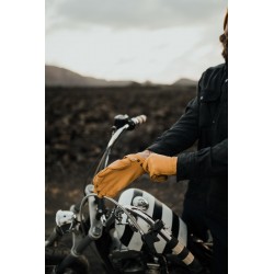 RĘKAWICE SKÓRZANE BROGER ALASKA VINTAGE SAND 3XL