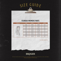 SPODNIE JEANS BROGER FLORIDA II LADY SLIM FIT WASHED BLACK W24L30