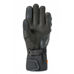 RĘKAWICE SKÓRZANO-TEKSTYLNE RACER PREDATOR 2 BLACK 