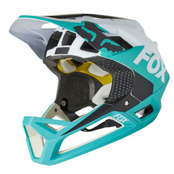 KASK ROWEROWY FOX PROFRAME BLOCKED TEAL  ENDURO CROSS