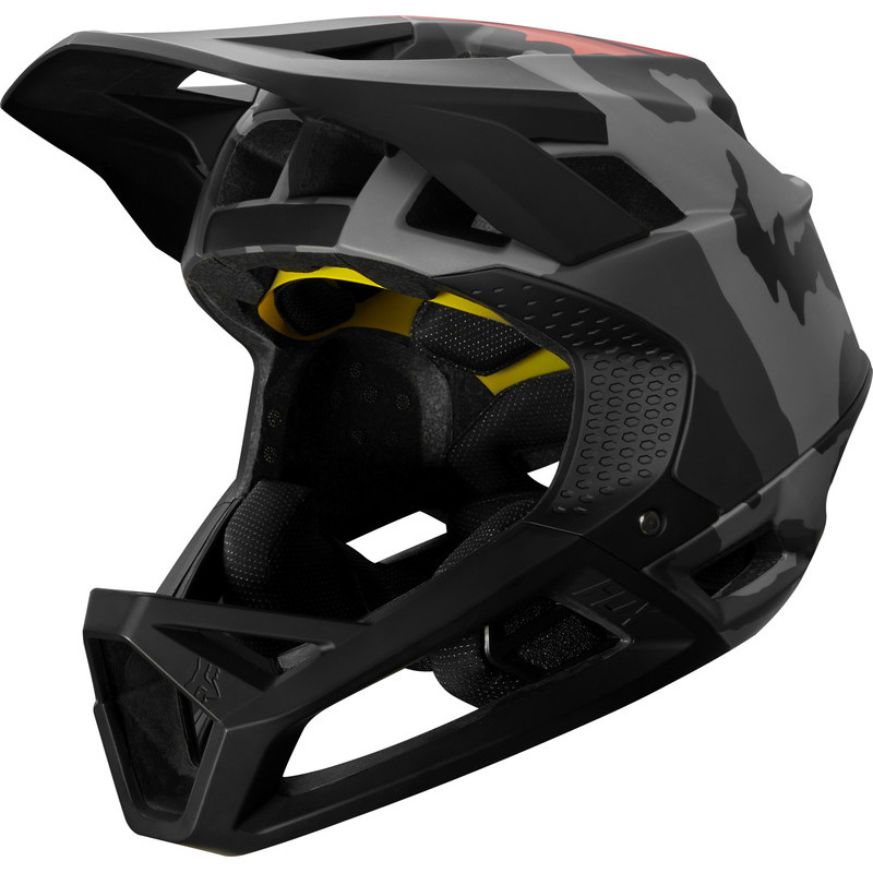 KASK ROWEROWY FOX PROFRAME BLACK CAMO  ENDURO CROSS