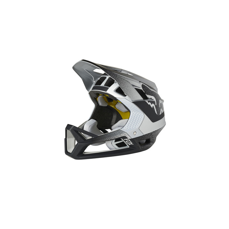 KASK ROWEROWY FOX PROFRAME VAPOR SILVER/BLACK  ENDURO CROSS