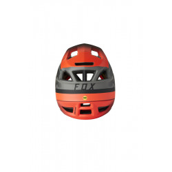 KASK ROWEROWY FOX PROFRAME VAPOR WHITE/RED/BLACK  ENDURO CROSS