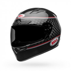 KASK BELL QUALIFIER DLX MIPS BREADWINNER BLACK/WHITE 