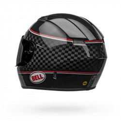 KASK BELL QUALIFIER DLX MIPS BREADWINNER BLACK/WHITE 