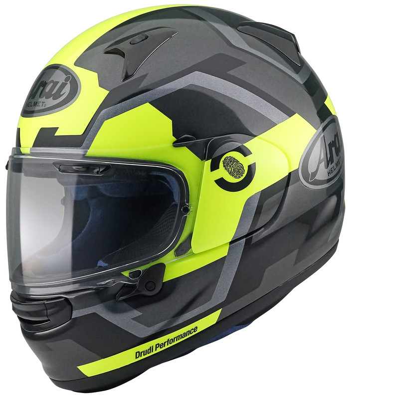 KASK ARAI QUANTIC FACE FLUOR YELLOW 