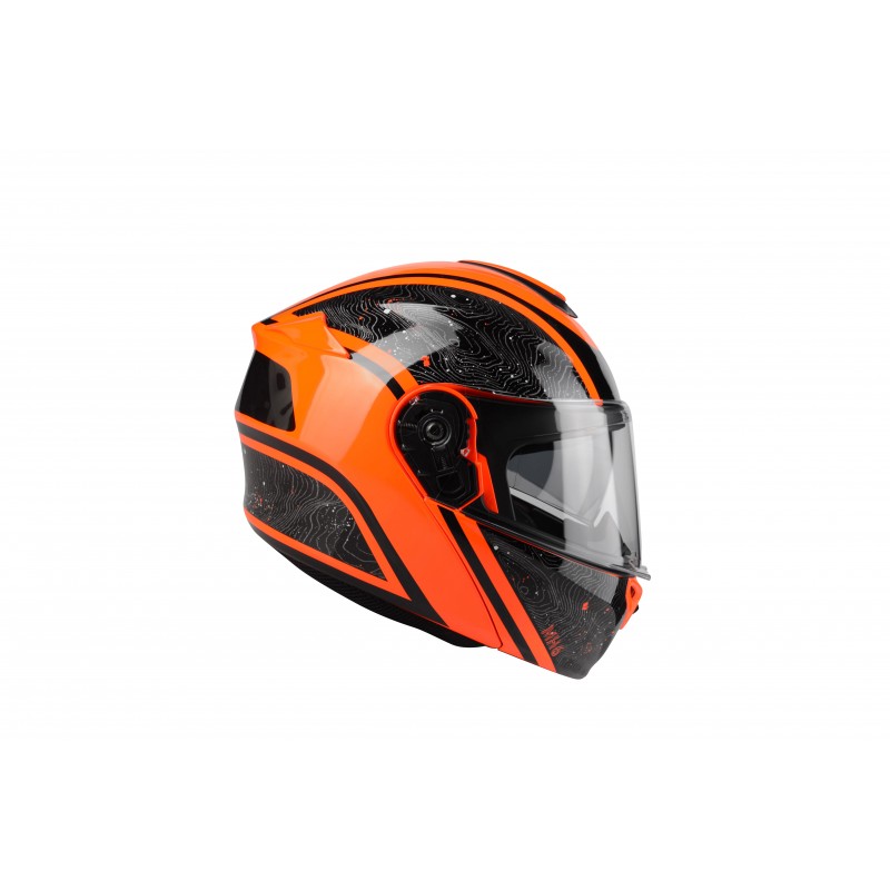 Kask Motocyklowy LAZER LIGHT (kol. Czarny - Czerwony) rozm. M