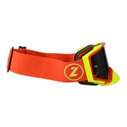 LAZER Gogle - Race Style Mirror Red - Yellow Fluo - Red (kol. Mirror Srebrny)