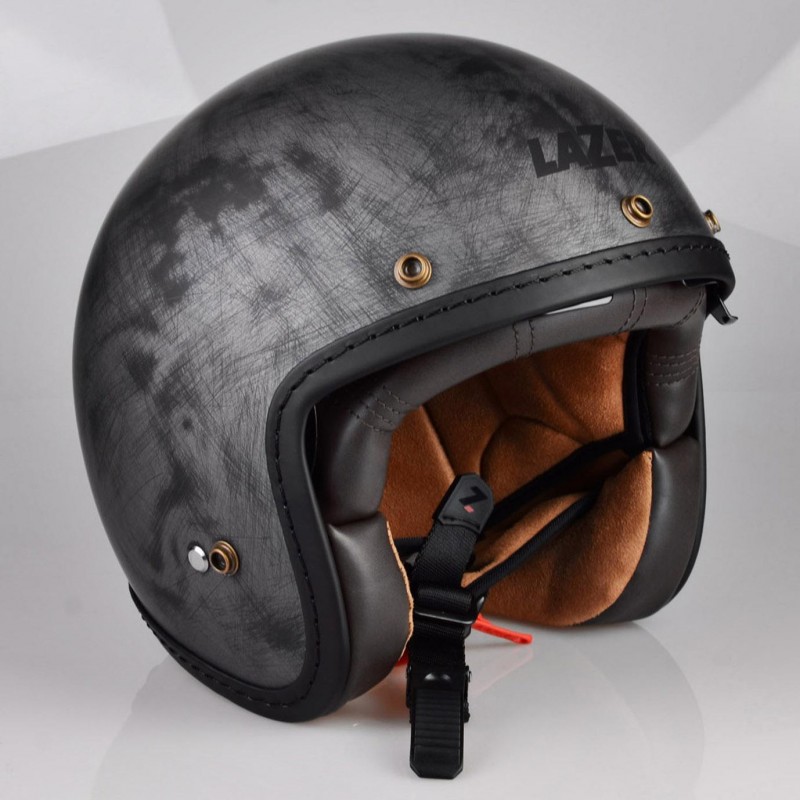 Kask Motocyklowy LAZER MAMBO EVO Cafe racer (kol. Alu Brushed - Matowy) rozm. XL