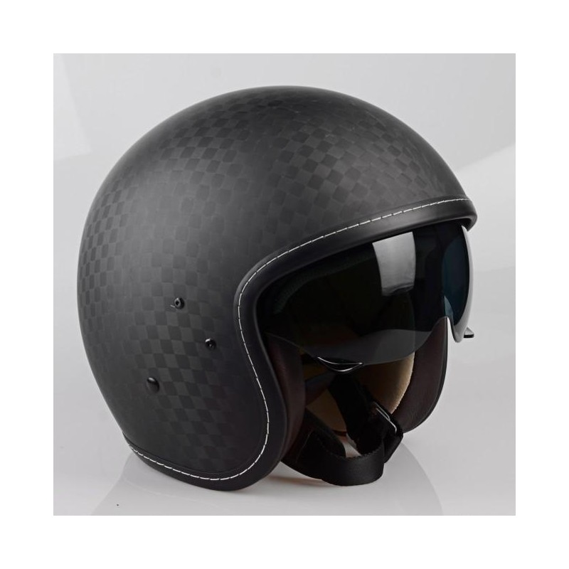 Kask Motocyklowy LAZER MAMBO EVO Pure Carbon  (kol. Czarny Carbon Matowy) rozm. S