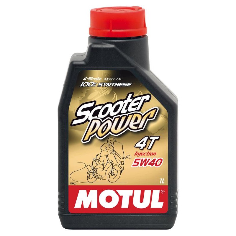 Olej MOTUL SCOOTER P 4T 5W40 1L - 100% Synthesis (101260) Olej MOTUL SCOOTER P 4T 5W40 1L - 100% Synthesis (101260)