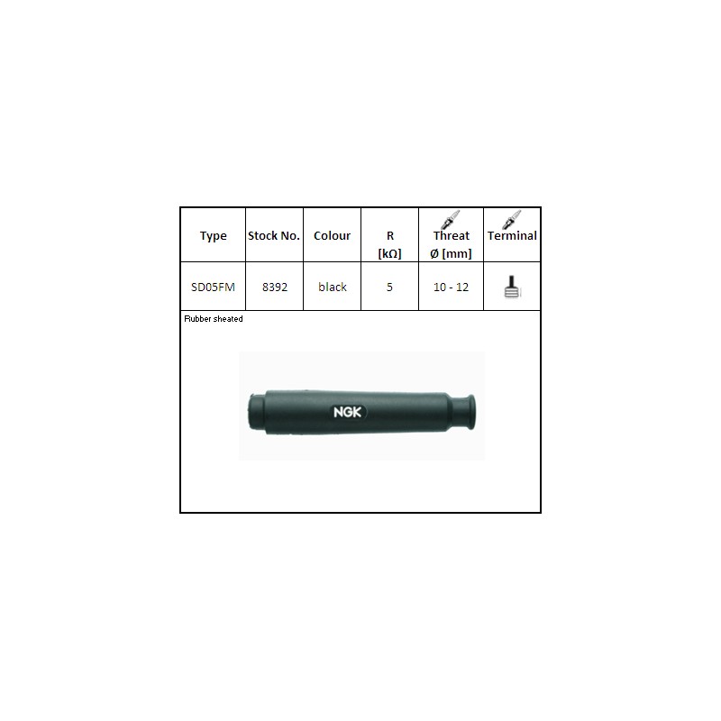 NGK Fajka Świecy SD05FM (kod. 8392) YBX