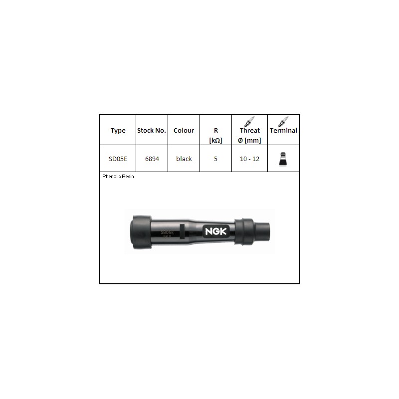 NGK Fajka Świecy SD05E (kod. 6894) YBX