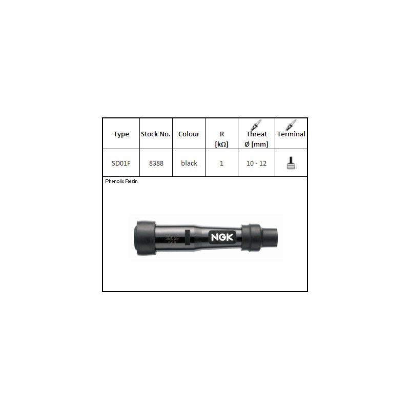 NGK Fajka Świecy SD01F (kod. 8388) YBX