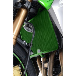 OSŁONA CHŁODNICY RG RACING KAWASAKI Z750 07-/Z750R/Z800/Z1000 10-14/Z1000SX/VERSYS 1000, GREEN