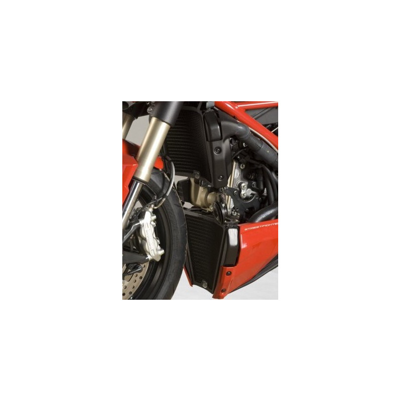 OSŁONA CHŁODNICY RG RACING DUCATI 848 STREETFIGHTER, PARA, RED