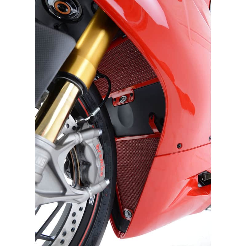 OSŁONA CHŁODNICY RG RACING DUCATI 899 / 1199 / 1299 PANIGALE, RED