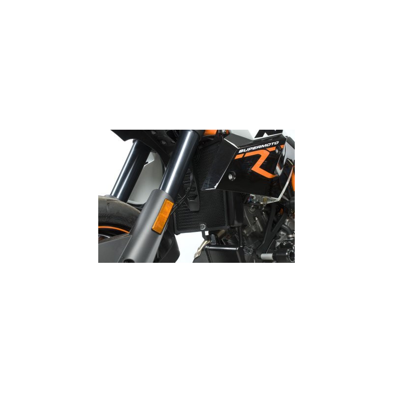 OSŁONA CHŁODNICY RG RACING KTM 990SM 08- / 990SMR ALL YEARS / SMT 08-, BLACK
