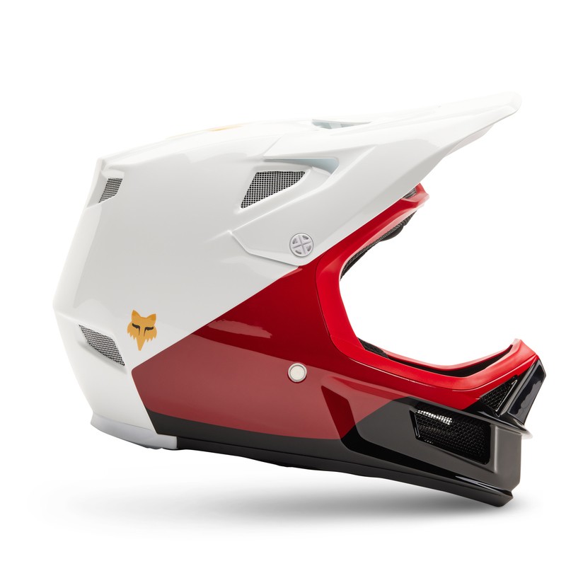 KASK ROWEROWY FOX RAMPAGE COMP BAYSIK WHITE  ENDURO CROSS