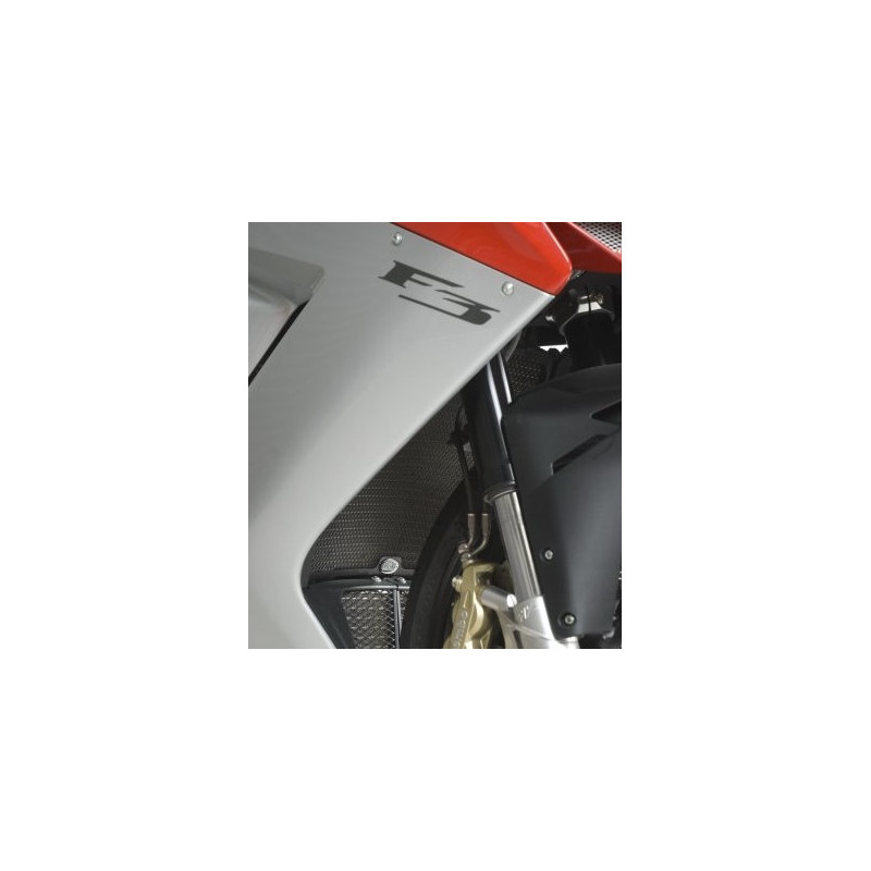 OSŁONA CHŁODNICY RG RACING MV AGUSTA F3, TITANIUM