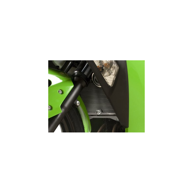 OSŁONA CHŁODNICY RG RACING KAWASKI NINJA 250 (08-13), NINJA 300 (12-), BLACK
